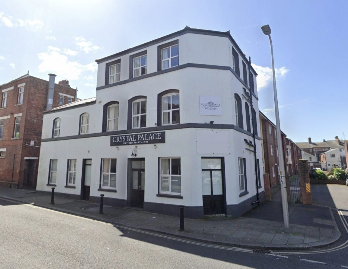 Crystal Palace building exterior, Dalkeith Street, Barrow